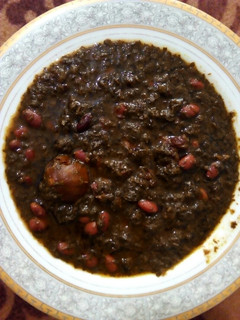 عکسی از دستور قرمه سبزی