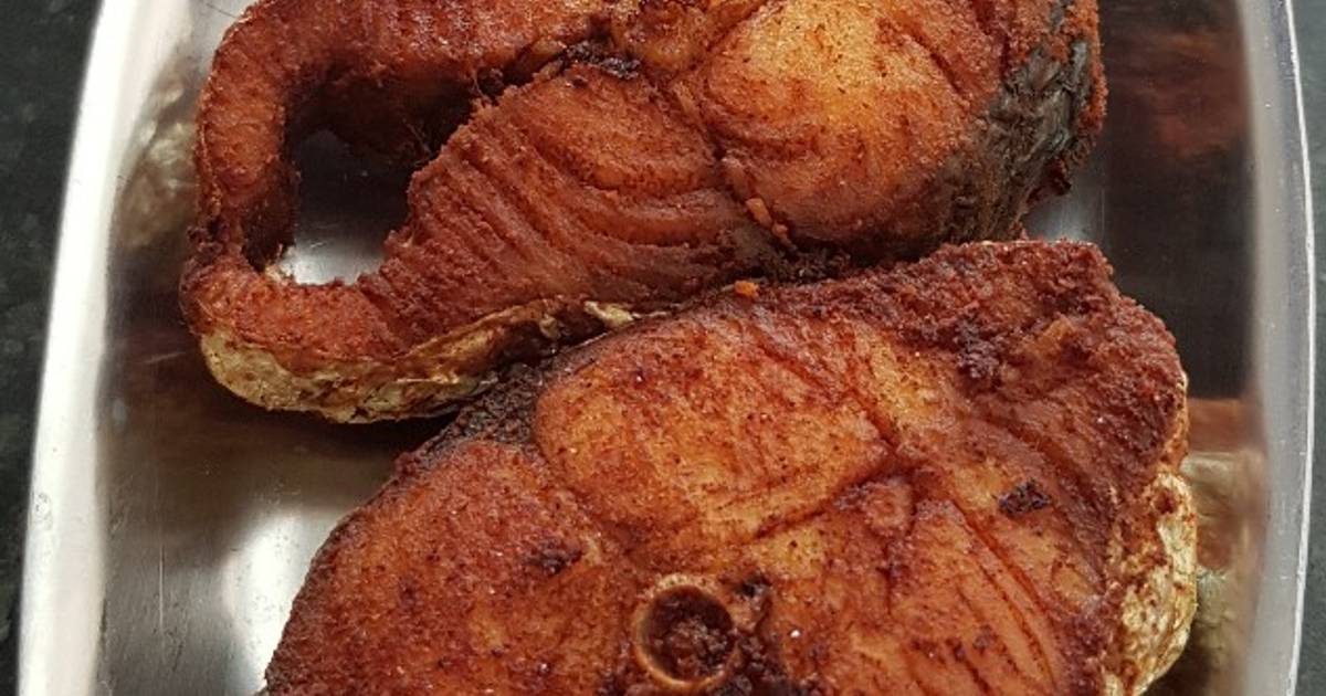 Fried Y Spanish Mackerel Recipe By