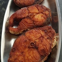 A picture of Fried Spicy Spanish Mackerel.
