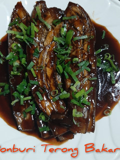 Foto resep Donburi Terong Bakar