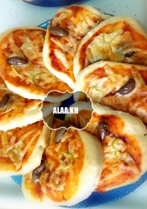 صورة لوصفة فطاير محمرة بالجبنة 🍕
