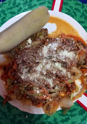 Una foto de Pasta fit de calabacín y zanahoria: cuida tu peso sin sacrificio con este plato balanceado