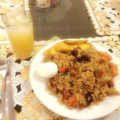A picture of Jolof rice.