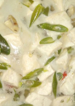 Foto resep Tahu buncis kuah santan