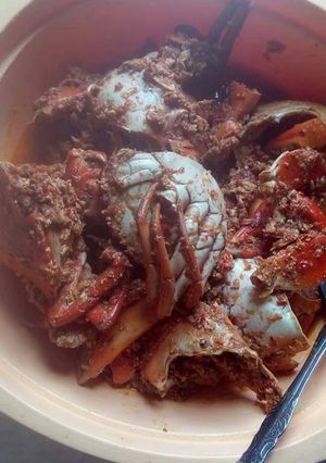Foto resep Kepiting tumiss telor pedaasss