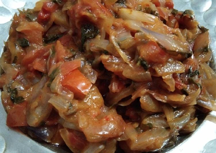 Easiest Way to Make Quick Onion tomato veg