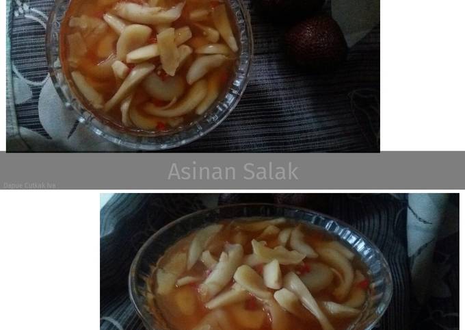 Langkah Mudah untuk Membuat Asinan Salak, Enak Banget