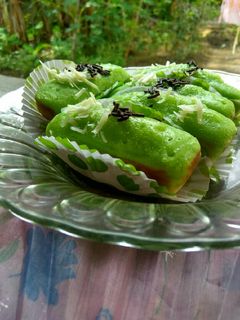 Foto resep Kue Pukis Pandan