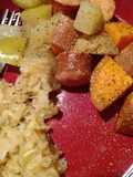 Roasted Sausage and Potatoes