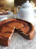 Cheesecake bicolore