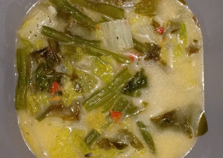 Resep Sayur bobor pedes, Bikin Ngiler