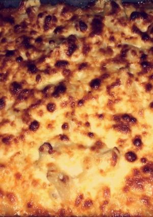 صورة لوصفة مكرونة بالبشاميل🍽😋😍