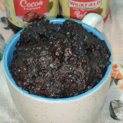 A picture of Chocolate Mug Cake in Microwave.
