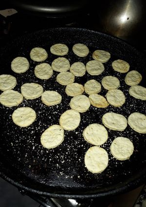 Una foto de Bizcochitos salados de queso