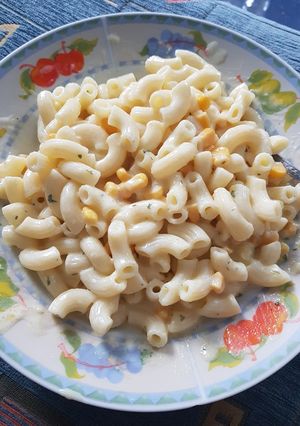 Sajtszószos, kukoricás tészta recept fotója