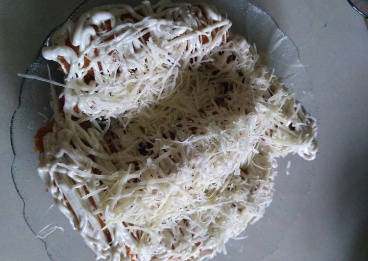Pisang pasir tiramisu keju