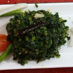 A picture of Muli ka saag.