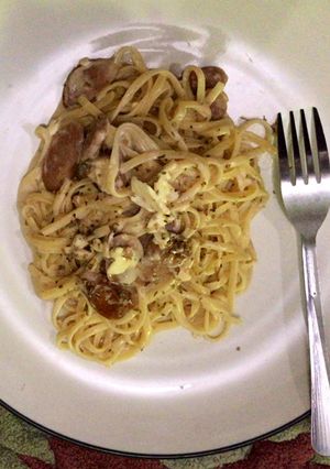 Foto resep Spaggeti carbonara