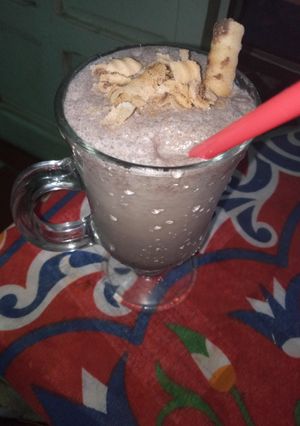 صورة لوصفة ميلك شيك اوريو