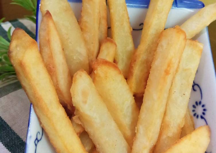 BIKIN NAGIH! Inilah Resep French Fries Gampang Banget