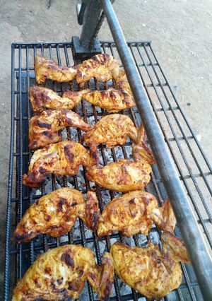 A picture of Roasted chicken.