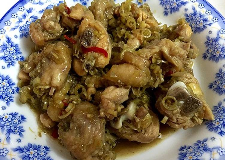 Cách Làm Món Gà xào xả ớt của Trân Châu Cookpad