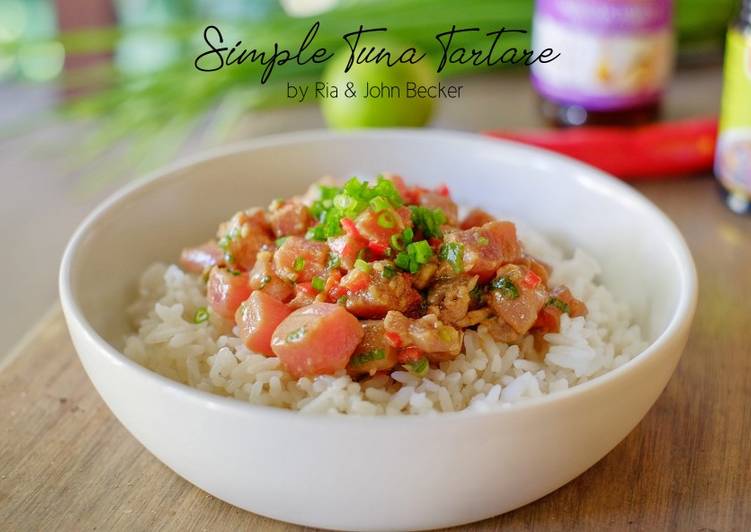 Langkah Mudah untuk Membuat Simple Tuna Tartare Anti Gagal