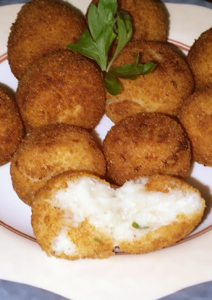 Una foto de Croquetas de merluza