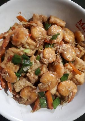 Foto resep Tumis tahu udang