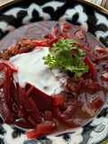 Beets and Beef Soup