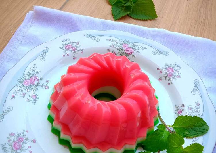 11. Watermelon Pudding