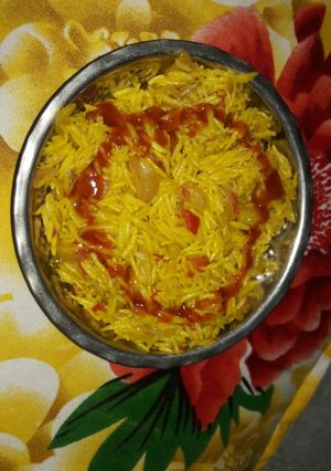 A picture of Punjabi style tadka homemade sewiya.