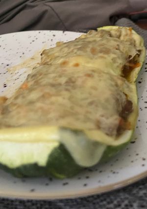 Una foto de Zapallo Italiano al Horno
