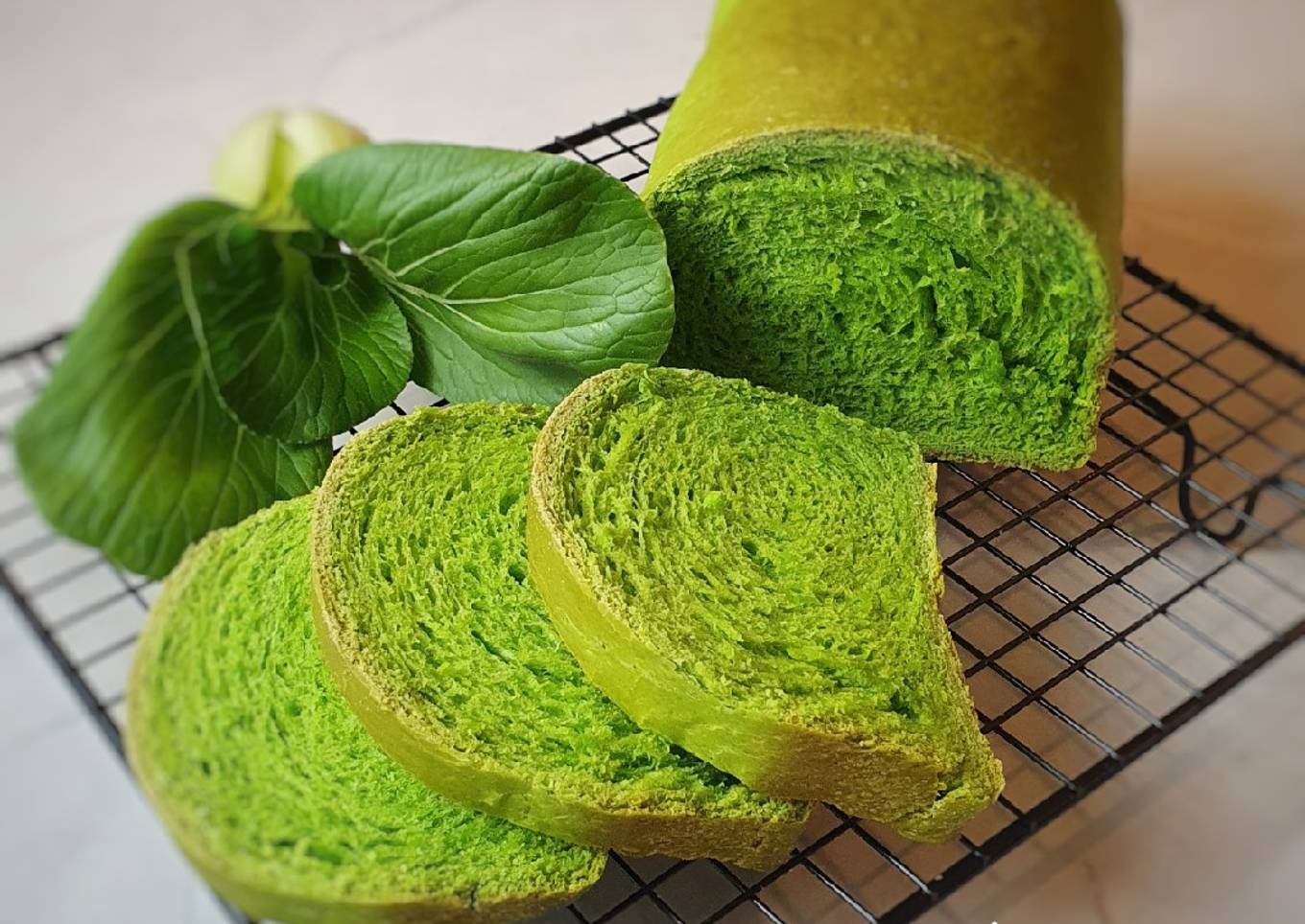 349. Roti Tawar Vegan Pakcoy