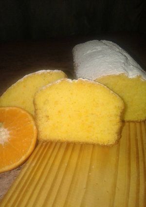 Una foto de Budín de mandarina