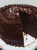 Tarta de chocolate por capas con buttercream