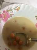 บัวลอยชาไทย (ชาเย็น)