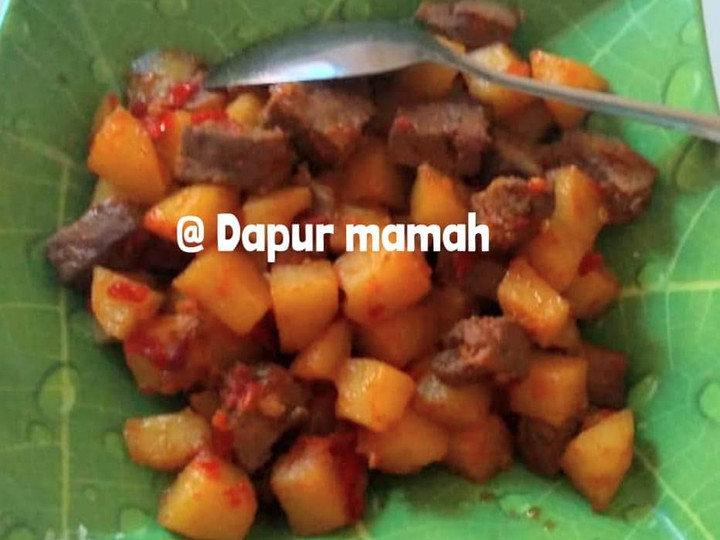 Langkah Mudah untuk Menyiapkan Sambel goreng kentang ati sapi yang Menggugah Selera