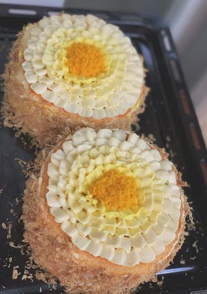 Hình của món Bông lan trứng muối.