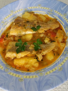 Una foto de Guiso con patatas y bacalao
