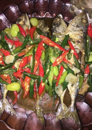 Foto resep Tumis Ikan Gembung rebus+petai