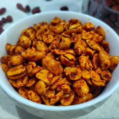 Masala shing / spicy peanuts (2 methods) A picture of Masala shing / spicy peanuts (2 methods).