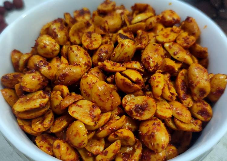 Masala shing / spicy peanuts