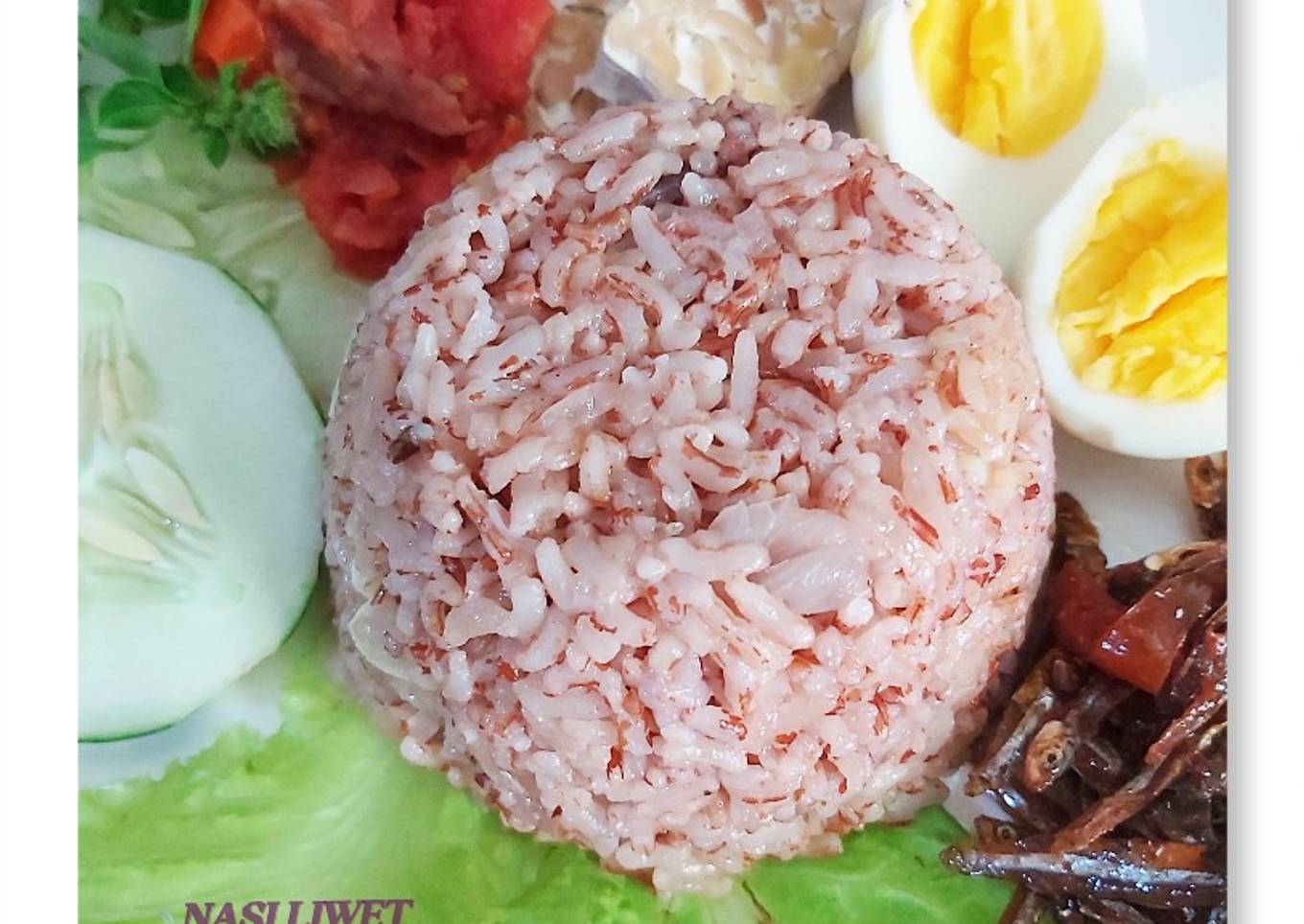 Resep NASI LIWET Beras Merah yang Bisa Manjain Lidah
