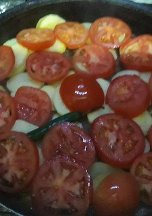 صورة لوصفة كفته بالبندورة