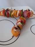 Brochetas de pollo 😀
