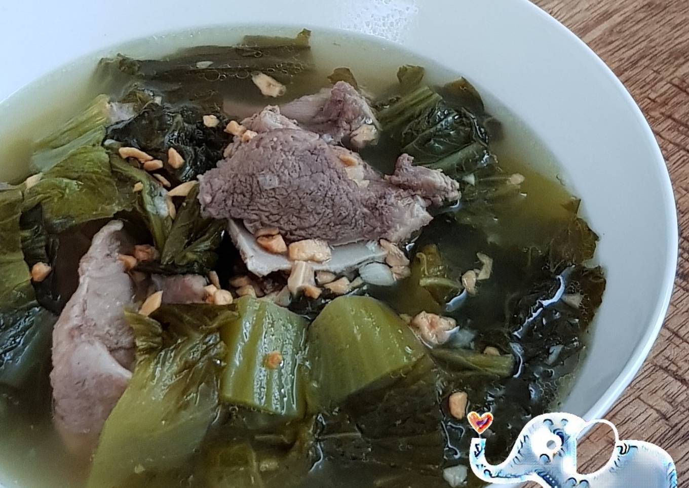 Baikut Sayur Asin (non halal)
