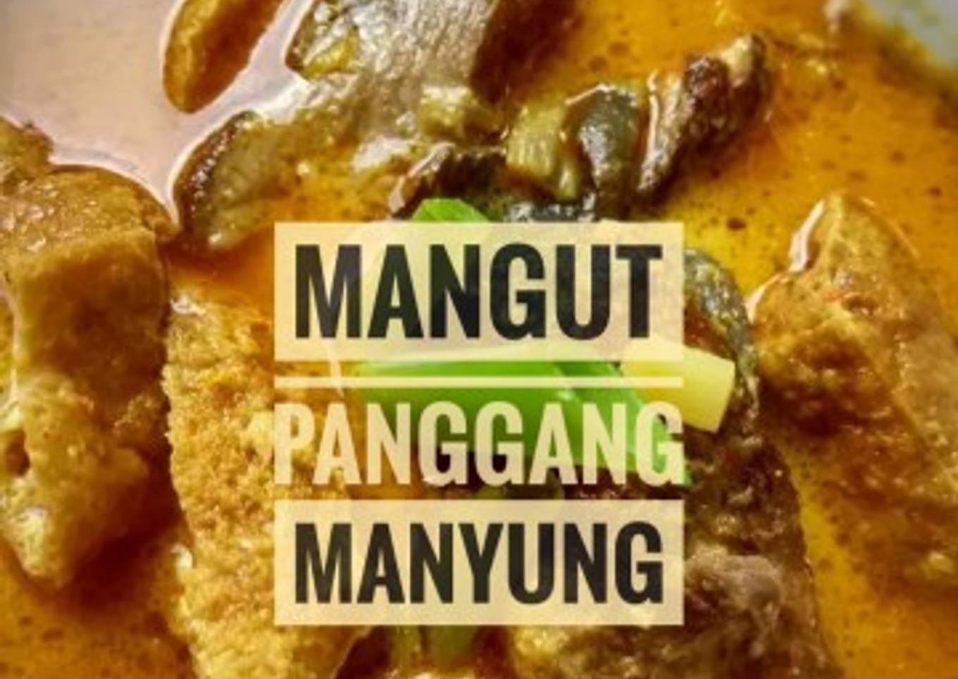 Mangut Panggang Manyung