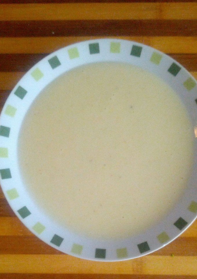 Una foto de Crema de calabacín
