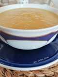 Vichyssoise de pera al azafrán